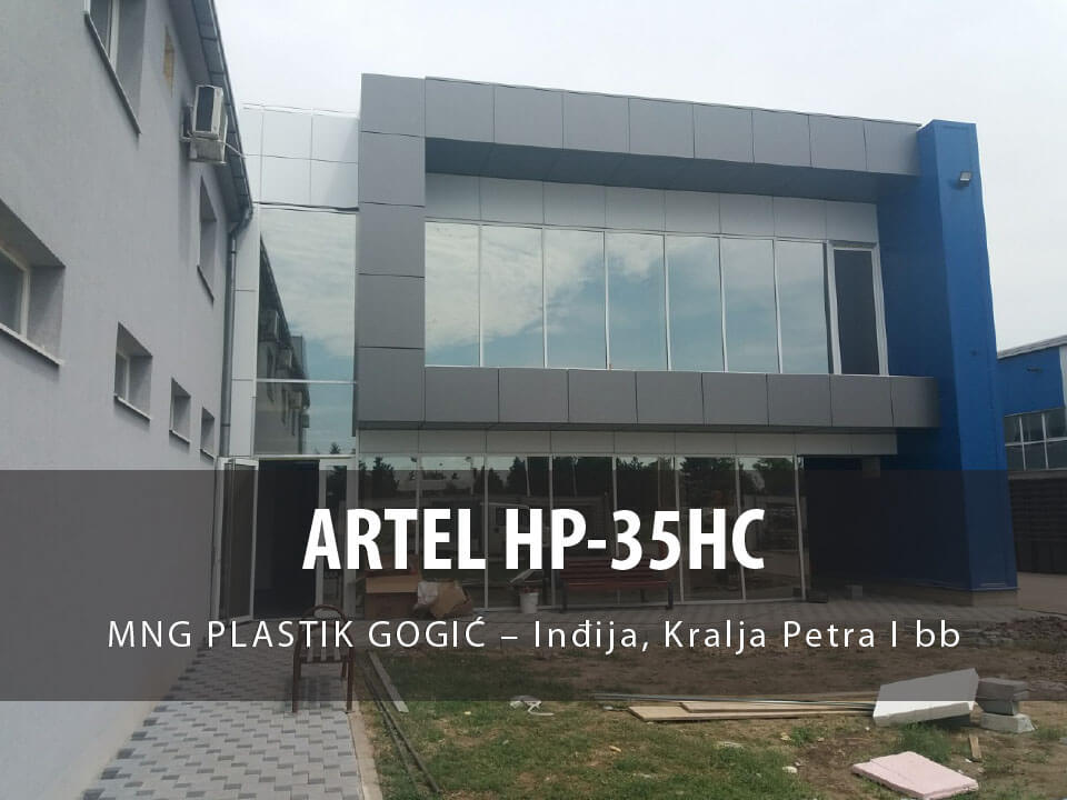 MNG PLASTIK GOGIĆ Inđija ARTEL toplotna pumpa voda-voda ARTEL HP-35HC