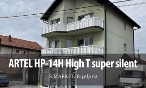 LS market bijeljina toplotna pumpa voda-voda ARTEL HP 14H HT super silent