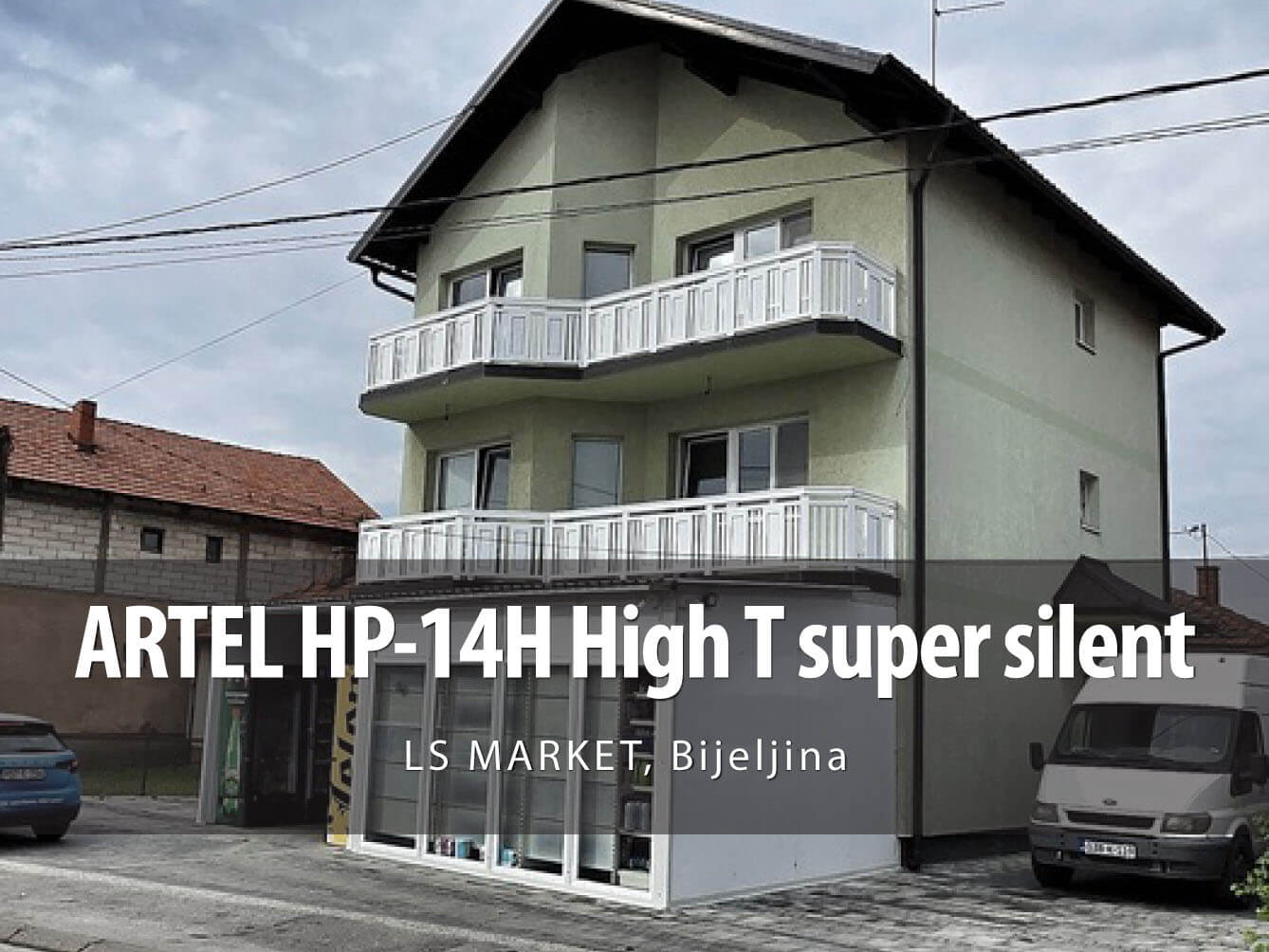 LS market bijeljina toplotna pumpa voda-voda ARTEL HP 14H HT super silent