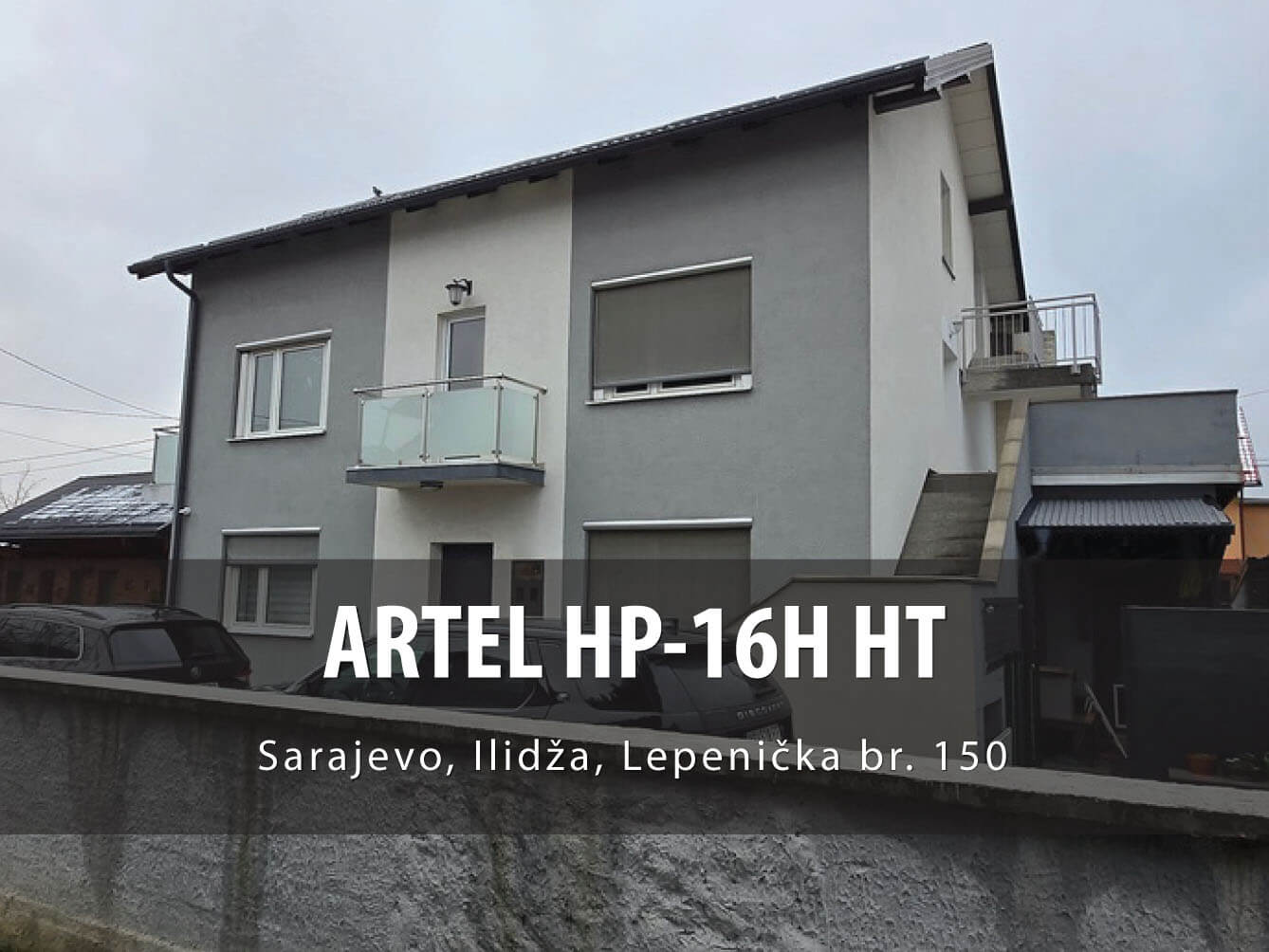 sarajevo ilidža toplotna pumpa voda-voda ARTEL HP-16H HT