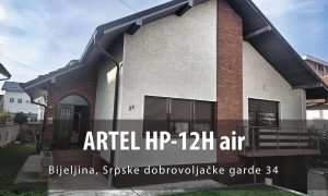toplotna pumpa vazduh-voda ARTEL HP-12H air Bijeljina
