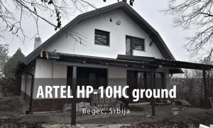 toplotna pumpa zemlja-voda ARTEL HP-10HC ground Begeč