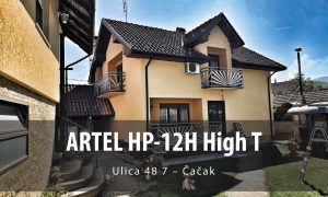 Ulica 48 7 Čačak toplotna pumpa voda-voda ARTEL HP-12H HT