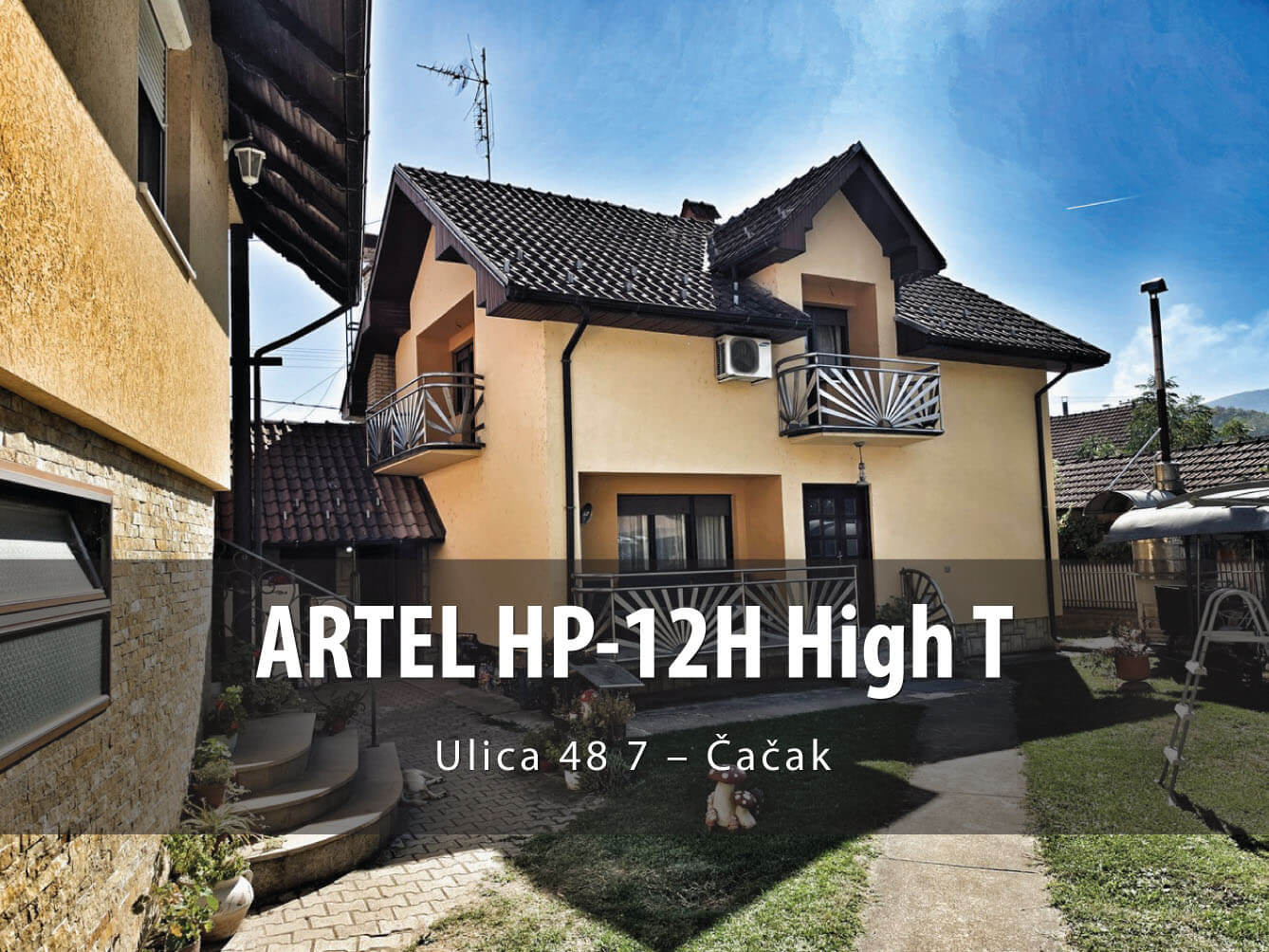 Ulica 48 7 Čačak toplotna pumpa voda-voda ARTEL HP-12H HT